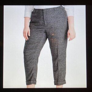 Lauren Ralph Lauren Gray Blend Pants Women Size 18W